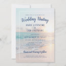 Search for sandy beach wedding invitations Tropical