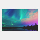 Search for northern lights stickers aurora borealis