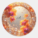 Search for orchids stickers Luxury