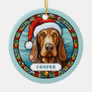 Search for bloodhound christmas tree decorations Funny