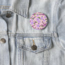 Search for purple flower pattern badges Bohemian