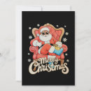 Search for black santa christmas cards Funny
