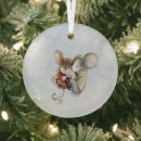 Search for mice christmas tree decorations Santa