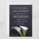 Search for calla lily invitations Stylish