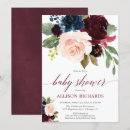 Search for blue baby girl shower invitations Elegant
