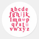Search for alphabet v stickers I love you