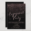 Search for confetti engagement party invitations Pink