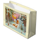 Search for winter scene gift bags Season