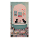 Search for cat bathroom posters Kitten