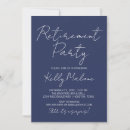 Search for navy farewell party invitations Elegant