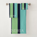 Search for navy and green bath towels Monogrammed