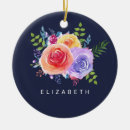 Search for rose blue christmas tree decorations Flowers