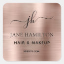 Search for elegant square stickers Logo branding