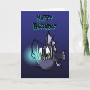 Search for for an angler birthday cards Funny
