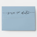 Search for handwritten envelopes Dusty blue
