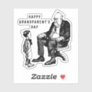 Search for grandma and grandpa stickers Grandfather