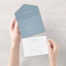 Search for 3 in 1 wedding invitations Calligraphy