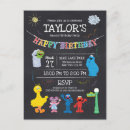 Search for monster designs postcards Sesame street birthday