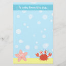 Search for ocean stationary stationery paper For kids