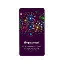 Search for new years eve return address labels Fireworks