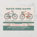 Search for bicycle save the dates Retro