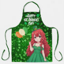 Search for irish aprons Clover