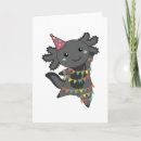 Search for axolotl birthday cards Colourful
