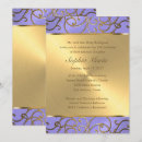 Search for lavender and gold quinceanera invitations Mis quince anos