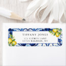 Search for lemon return address labels Positano