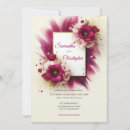 Search for magenta wedding invitations Trendy