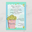 Search for movie baby shower invitations Popcorn