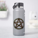 Search for green pentagram stickers Pagan