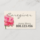 Search for certified nursing assistant business cards Caregiver