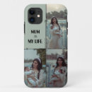 Search for life is tough iphone cases Mother