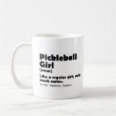 Search for pickle ball mugs Funny