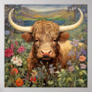 Search for vintage cow posters Floral