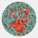 Search for deer silhouette stickers Animal