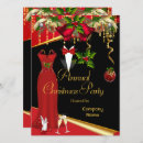 Search for 7x5 christmas invitations gold