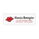Search for lipstick kiss return address labels Lipsense