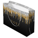 Search for silver glitter gift bags Glam
