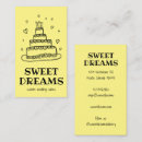 Search for wedding cake business cards Trendy