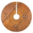 Search for leather tree skirts Brown