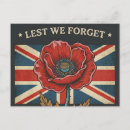 Search for remembrance postcards Poppy