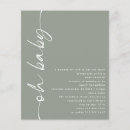Search for affordable baby shower invitations Bohemian