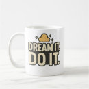 Search for goal setting mugs Dream
