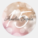 Search for pink rose gold stickers Birthday