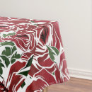 Search for red rose tablecloths Elegant