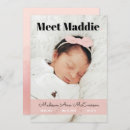 Search for meet and greet baby invitations Pink