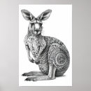 Search for cartoon kangaroo posters Animal