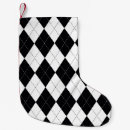 Search for argyle christmas stockings Black